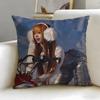 popular rapper Ice Spice Cushion Cover Soft  EasyWash Pillow Case  Versatile for Couch Bed Travel and Office