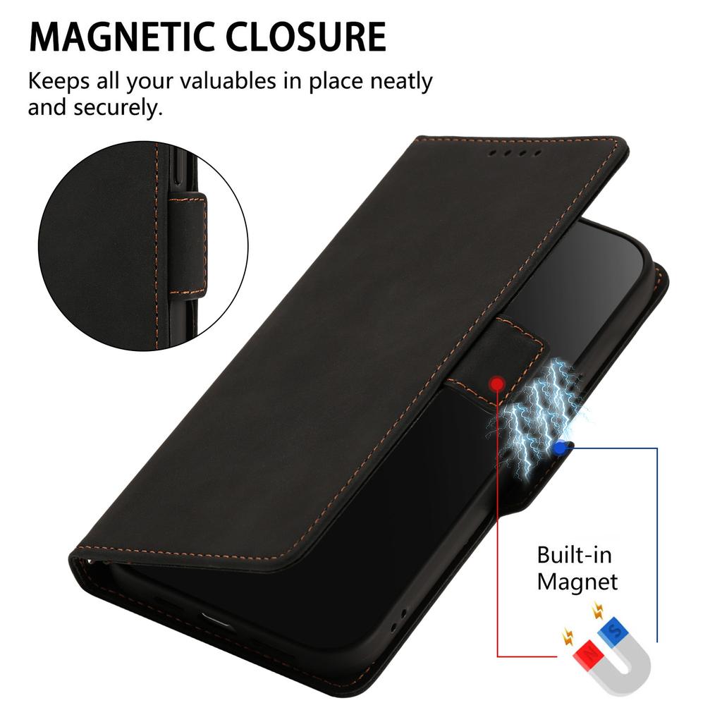 Étui en Cuir Rétro de Luxe pour Motorola Moto G71 G51 G41 G31 G60 G30 G20 G10 Power Profil Fin Portefeuille Emplacement pour Carte Housse de Téléphone
