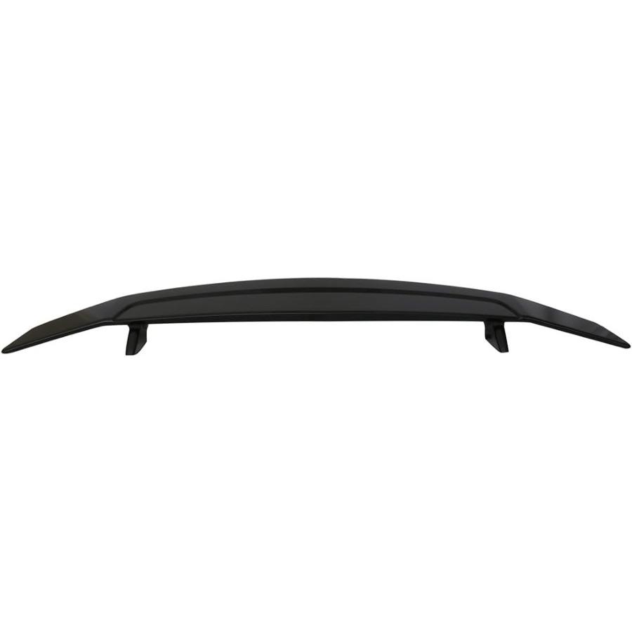 Trunk Spoiler Compatible with Universal Cars IKON Style Glossy Black ABS Spoiler Wing Body Kit with Integrated 3rd Brake Light