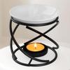 Decorative Ceramics Essential Oil Burners Aromatherapies Scent Diffuser Tealight Candle Holder Rack for Meditations Room