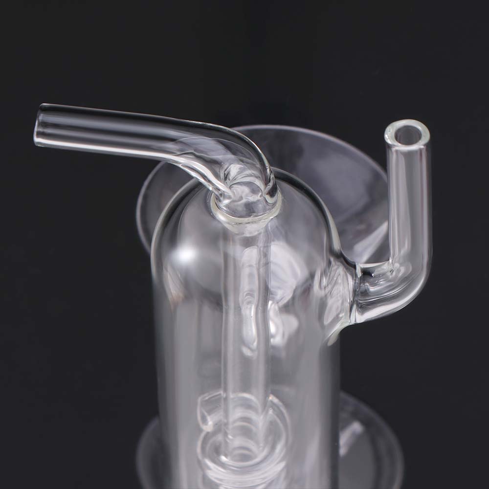 High Transparent CO2 Diffuser with Suction Cup Spiral Bubble Counter CO2 Bubble Counter Aquarium