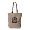 WACHIFIELD T2O Light Wash Canvas Tote Bag, Cat Design, Women's, Medium, Daily Use, Shoulder Bag, Cotton, WTWE-02B, Beige