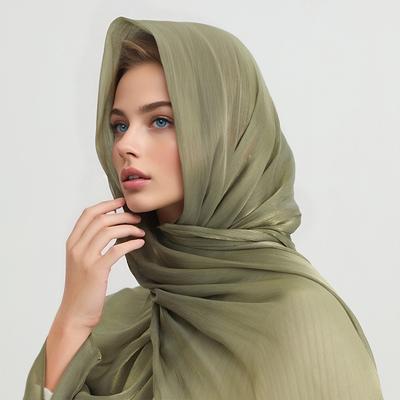 Modal Cotton Muslim Veil Jersey Hijab Scarf Long Muslim Shawl Plain Soft Turban Tie Head Wraps For Women A Headband Shawl Scarf