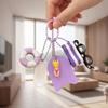Swimmer Accessory Keychain Charm with Mini Pool Inspired Details, Bag Hanging Accent for Daily Carry and Key Storage