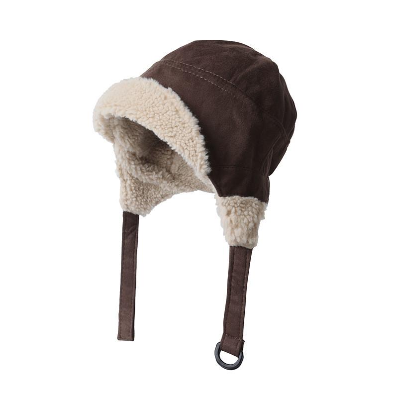 Winter Insulated Windproof Fleece Cap For Casual Wear And Skiing