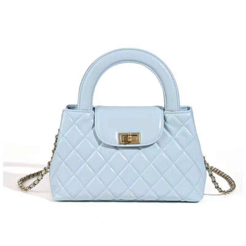 Small Fragrance Style Chain Bag Women's Leather Handbag High-end Sense 2025 New Style Real Leather Women's Bag Single Shoulder Small Square Bag