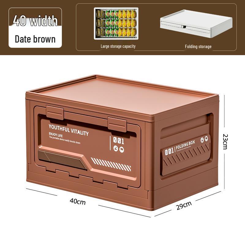

Multifunctional Foldable Storage Box for Toys and Supplies - Large Capacity Car Organizer