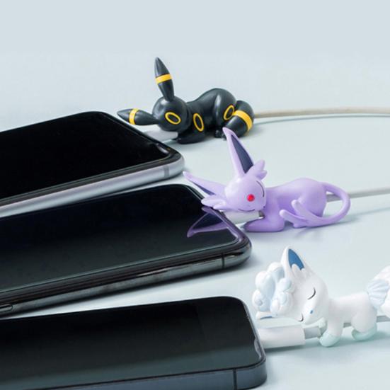 Mini Cartoon Pokemon Handykabel Ladegerät Pikachu Biss Datenkabel Schutzhülle