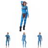 Avatar Themed Halloween Costume Stunning Milk Silk Spandex Bodysuit