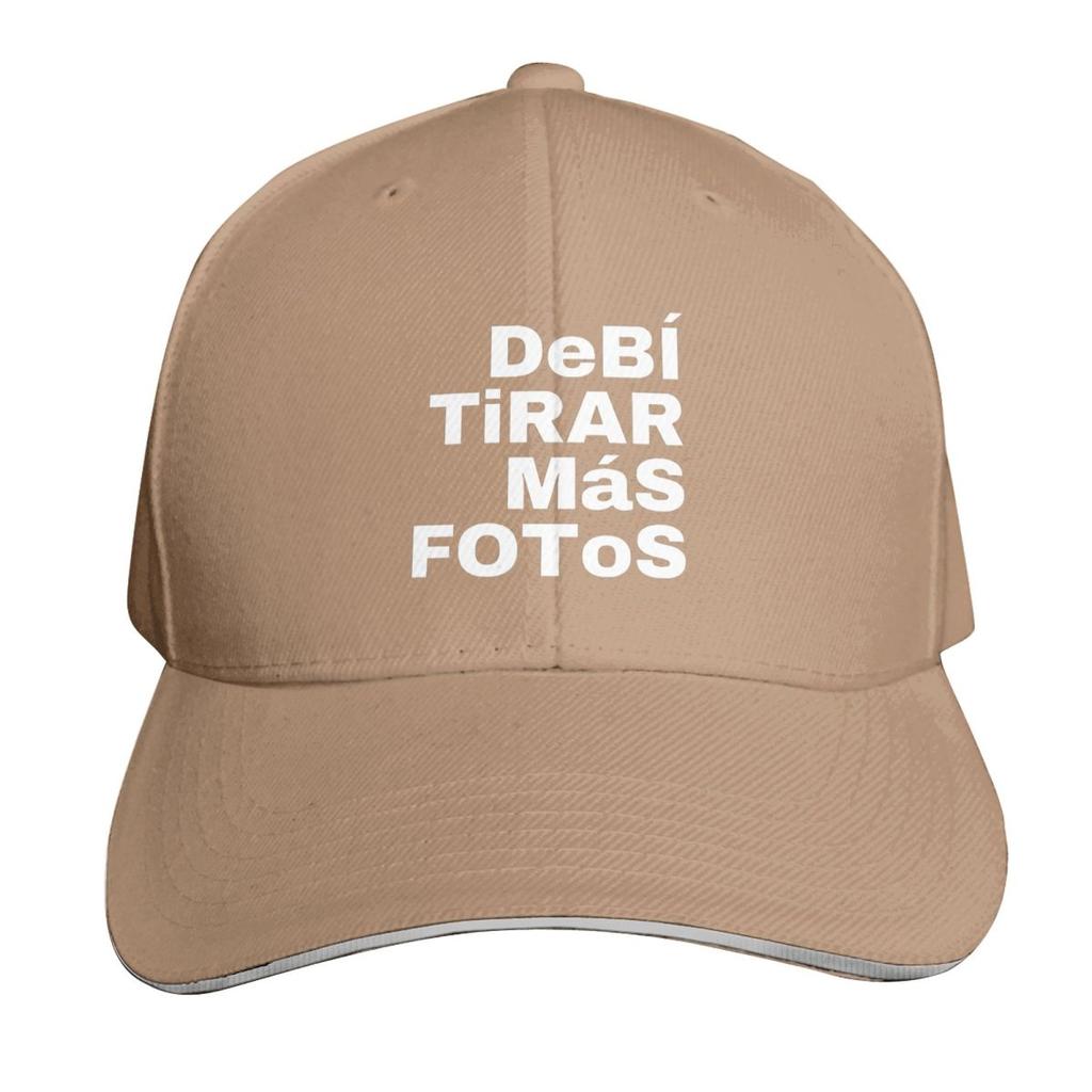 Bads Bunnys Debi Tirar Mas Fotos DTMF Cap Fashion Casual Baseball Caps Adjustable Hat Hip Hop Summer Unisex Baseball Hats