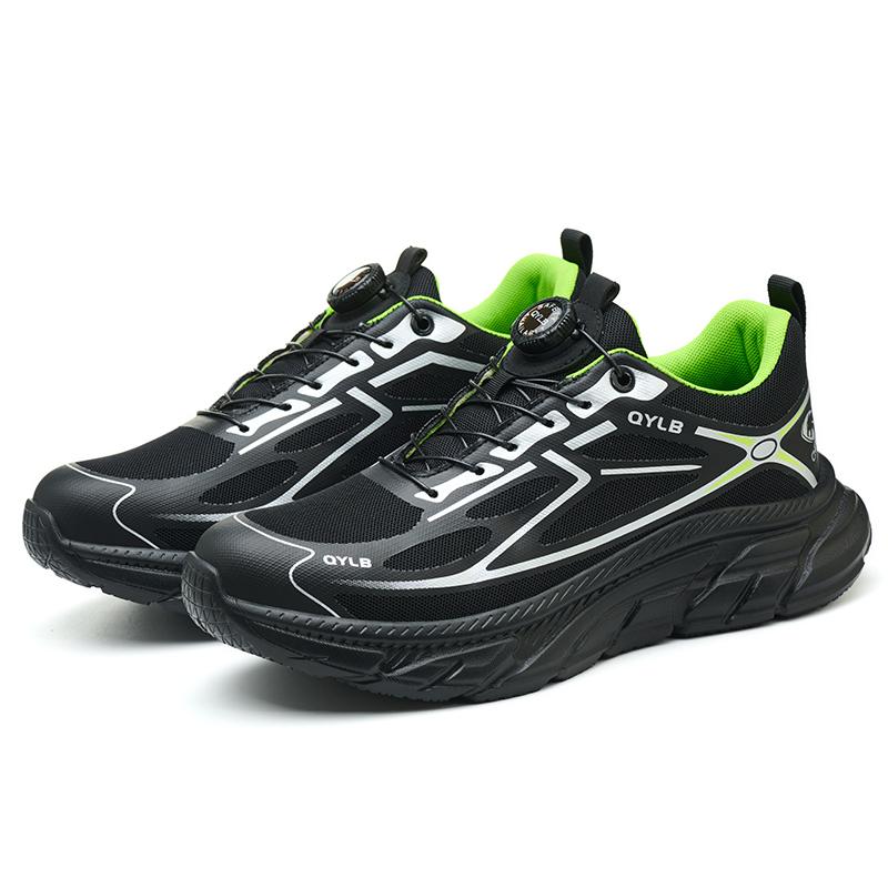 Steel Toe Indestructible Safety Shoes Anti-smash Construction Work Shoes Anti-puncture Lightweight Breathable Sneakers for Men