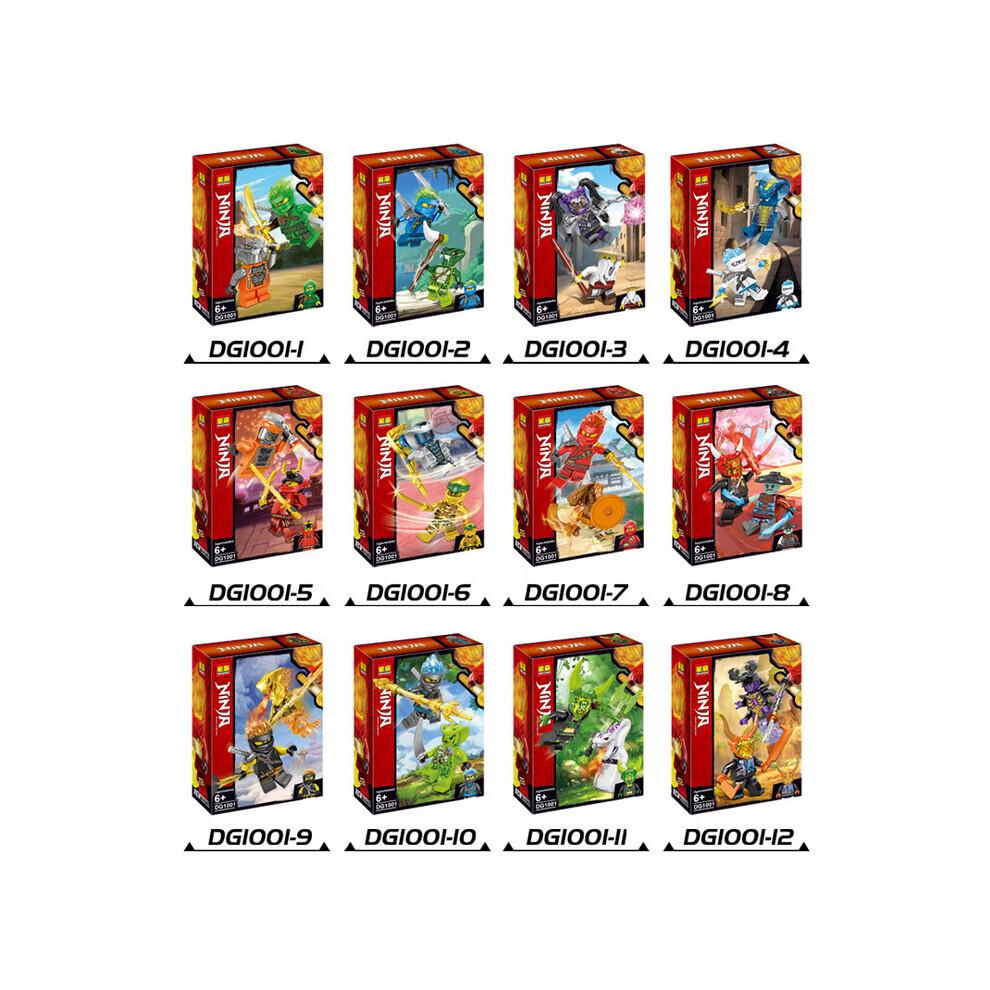 24PCS Ninjago Building Blocks Fit Lego Building Block Kids Toy UK