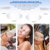 50 Pezzi Visiera Doccia Viso per Trucco Monouso in Plastica Visiera Doccia Trasparente Copri Viso per Lacca per Capelli Salone Extension Ciglia Strumento per Styling