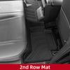 Right Drive for Toyota Land Cruiser Prado LC250 5seat 2025 All-weather Floor Mats Trunk Pad Car Interior Accessories Black