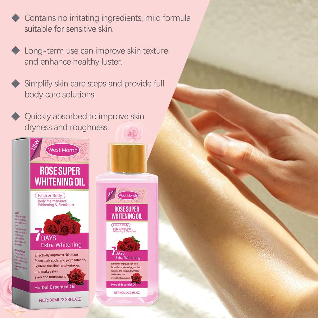 Luxurious Rose Body Oil For Deep Hydration And Moisturizing Skin Care Routine