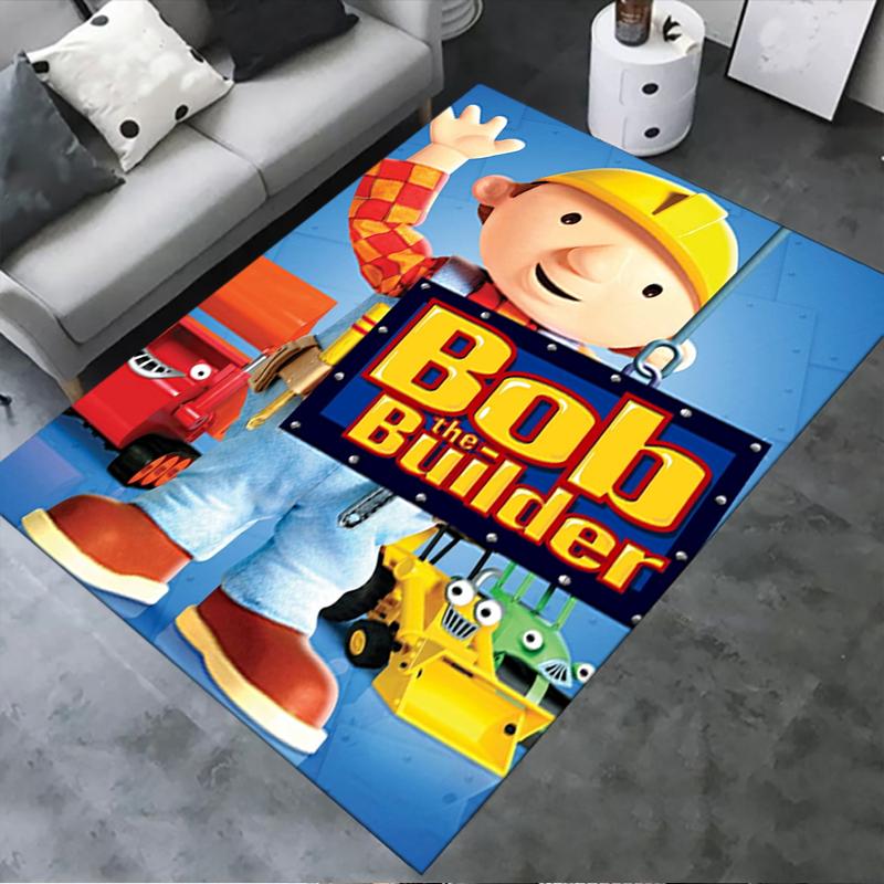 

2025 New Bob The Builder Carpet Rug for Living Room Bedroom Home Sofa Decoration,Kids play Non-slip Floor Mat12 40x60cm( 15x23in )