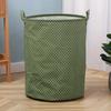Printed Laundry Basket Portable Foldable Laundry Organiser Cotton & Linen Clothes Basket Children's Toys Dirty Laundry Basket