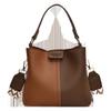 This year's popular retro niche color scheme portable bucket bag women 2025 new commuter shoulder messenger bag