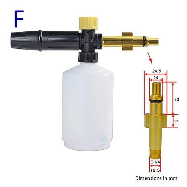 Car Foam Wash Snow Foam Lance Foam Nozzle Foam Cannon Foam Generator for Daewoo Hammer Karcher Huter Makita High Pressure Washer