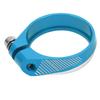 ENLEE 34.9mm Bike Seat Post Clamp Aluminium Alloy Bicycle Quick Release Seatpost CollarBlue