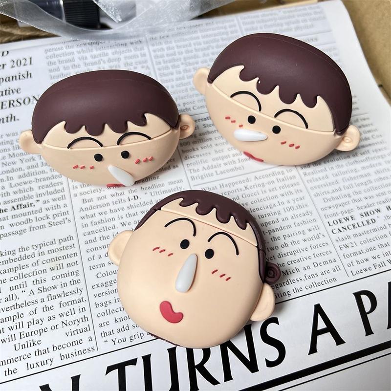 3D Cute Cartoon Silicone Wireless Earphone Case For Airpods Pro 2022 Japanese Anime Headphone Charging Box Cover For Airpods 1 2 3 2021