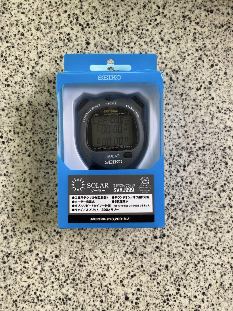 

[USED] SEIKO Solar Stopwatch SVAJ999