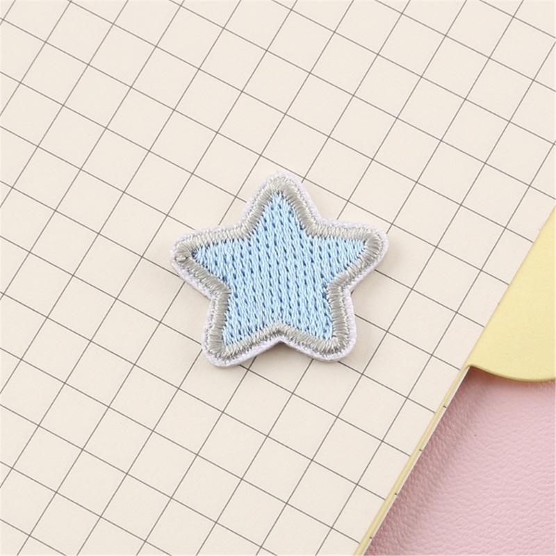 11 Pcs Star Iron On Patches Applique Patches Bowknot Repair Patches Bows Embroidery Patches for Bag Clothes Decoration