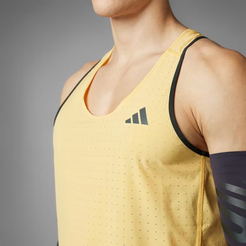 adidas Running Tank Top Men's Yellow IW6107