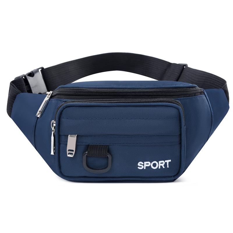 Marsupio Impermeabile da Uomo - Borsa Sportiva da Esterno ad Alta Capacità per Telefono/Portafoglio (Marsupio Resistente all'Usura)