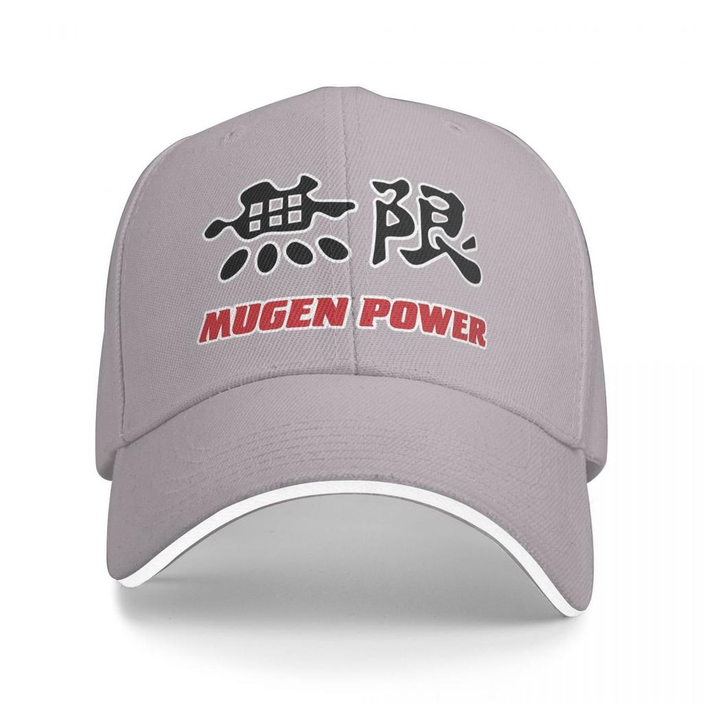 Unisex Baseball Hats Mugen Power Racing Logo Outdoor Streetwear Summer Sports Baseball Caps Hip Hop Cap Casquette Hats