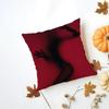 Dark Color Scheme Cushion Cover Washable Linen Pillowcase Soft  for Daily Sofa Bed Home Room Decor