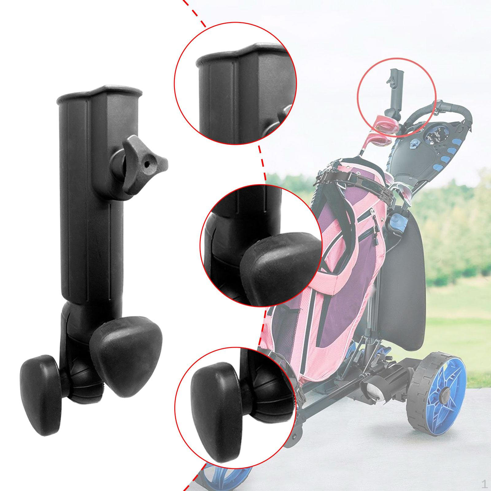 

Golf Umbrella Holder, Clamp Trolley Attachment ,Golf Equipment, Lightweight Mount Support Stand for