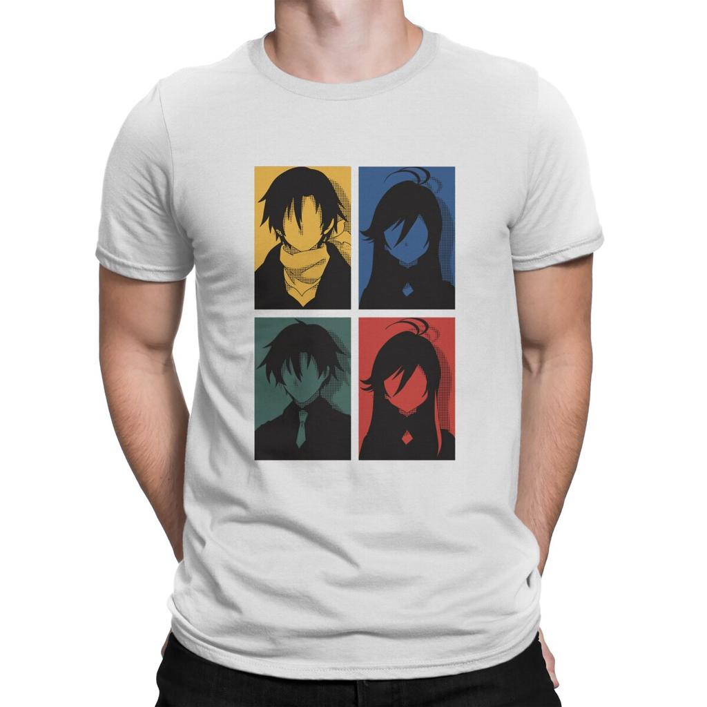 86 Eighty Six Creative TShirt for Men Anime Classic Round Collar Basic T Shirt Hip Hop Birthday Gifts Streetwear