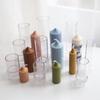 Integrated Pointed Top Acrylic Candle Mold - Translucent, Easy Demolding