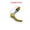 Bike Seat Post Clamp Quick Release Pin High-Strength Aluminum Alloy Bicycle Seatpost Binder Bolt