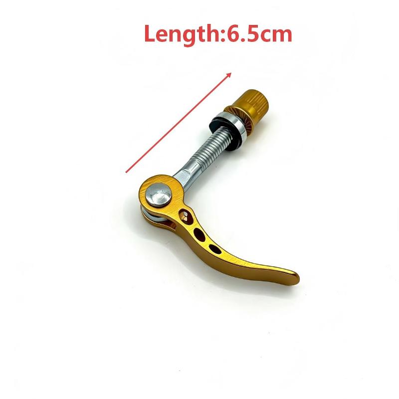 Bike Seat Post Clamp Quick Release Pin High-Strength Aluminum Alloy Bicycle Seatpost Binder Bolt