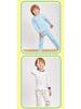 Kids' Pure Cotton Autumn Clothing Set: Warm Underwear, Base Layer Pajamas, and Knitwear for Boys and Girls