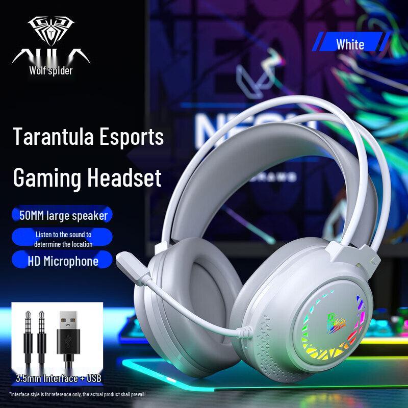 AULA Wired Gaming Keyboard, Mouse, and Headset Combo