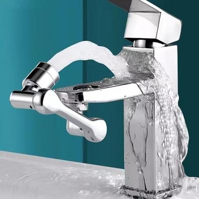 1080° Swivel Sink Faucet Aerator Bathroom Faucet Mounted for Face Washing, Gargle and Eyewash Station Faucet
