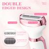 4 In 1 Electric Lady Shaver Body Hair Removal Epilator Painless Cordless Trimmer Razor Gifts For Women