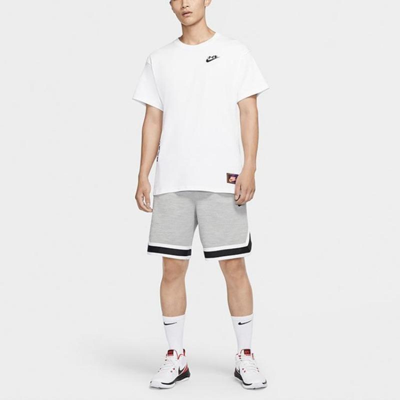 Nike KMA 2.0 Stärkster Print Crewneck Pullover T-Shirt Herren Oberteile Weiß CV1088-100