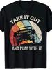 New Limited Vintage Take It Out And Play with It Funny 4X4 T ShirtPrinted Sho