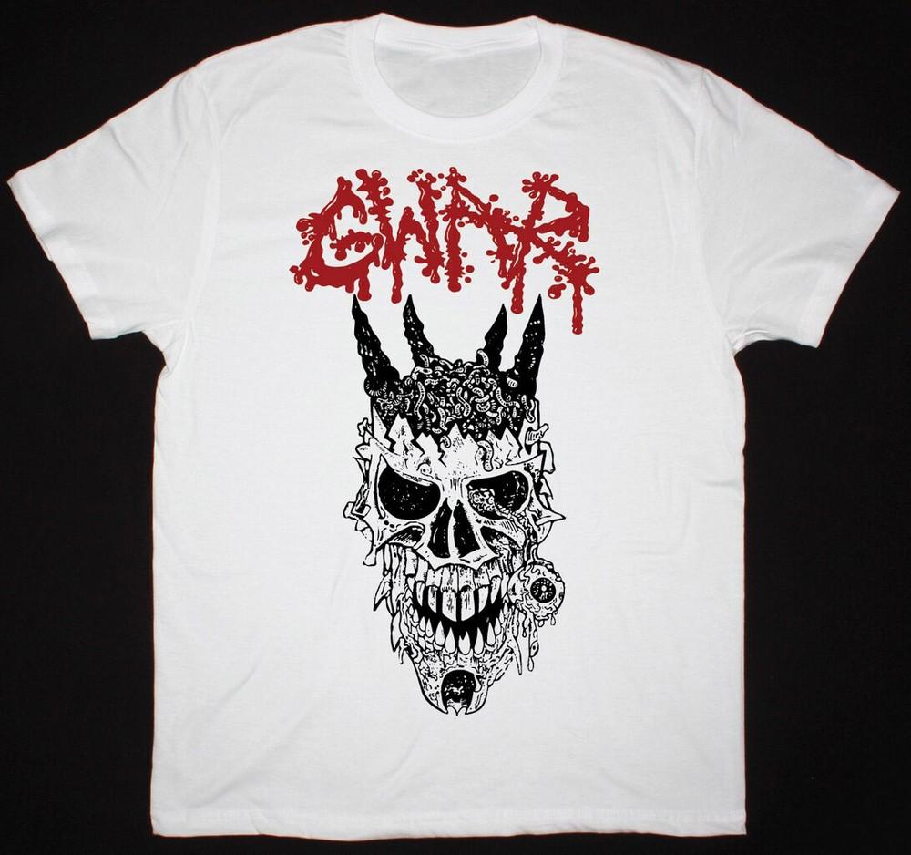 GWAR ODERUS SKULL NEW WHITE Size S to 5XL Gift For Fan TShirt AG1203 Unisex T-Shirt