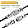 Mechanical Keyboard Coiled Cable Mechanical Keyboard Aviator Type-C USB Port Aviator Coiling Cable Desktop Computer Aviation Connector Cord