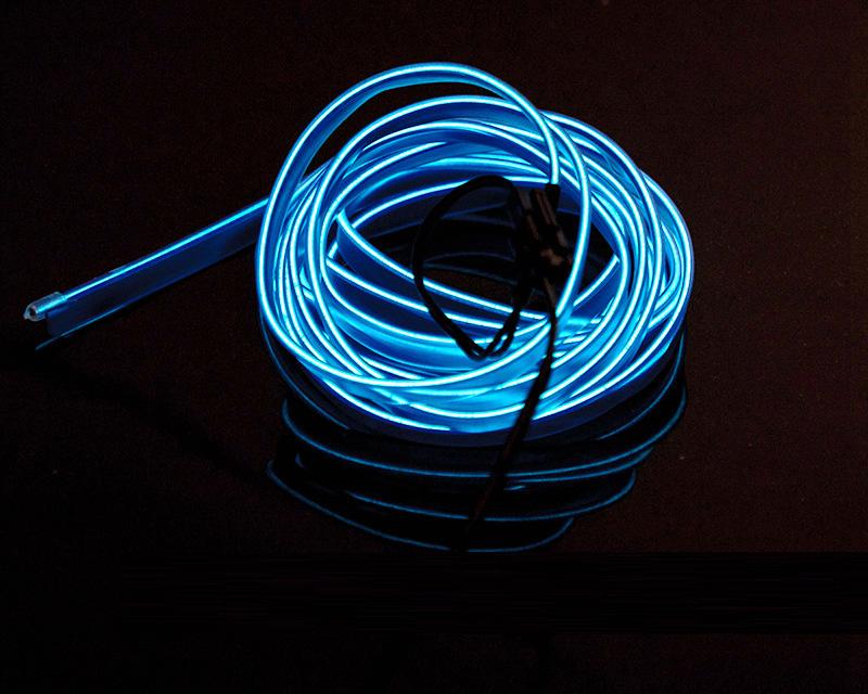 5V USB Driver New 5 Meter EL with Edge Cold Light Car Ambient Lighting LED Interior Ambient Light Luminous Line Door Gap Light