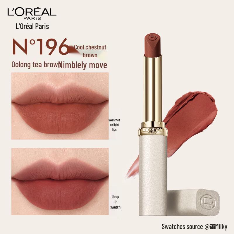 L'Oréal Paris White Tube Matte Lipstick