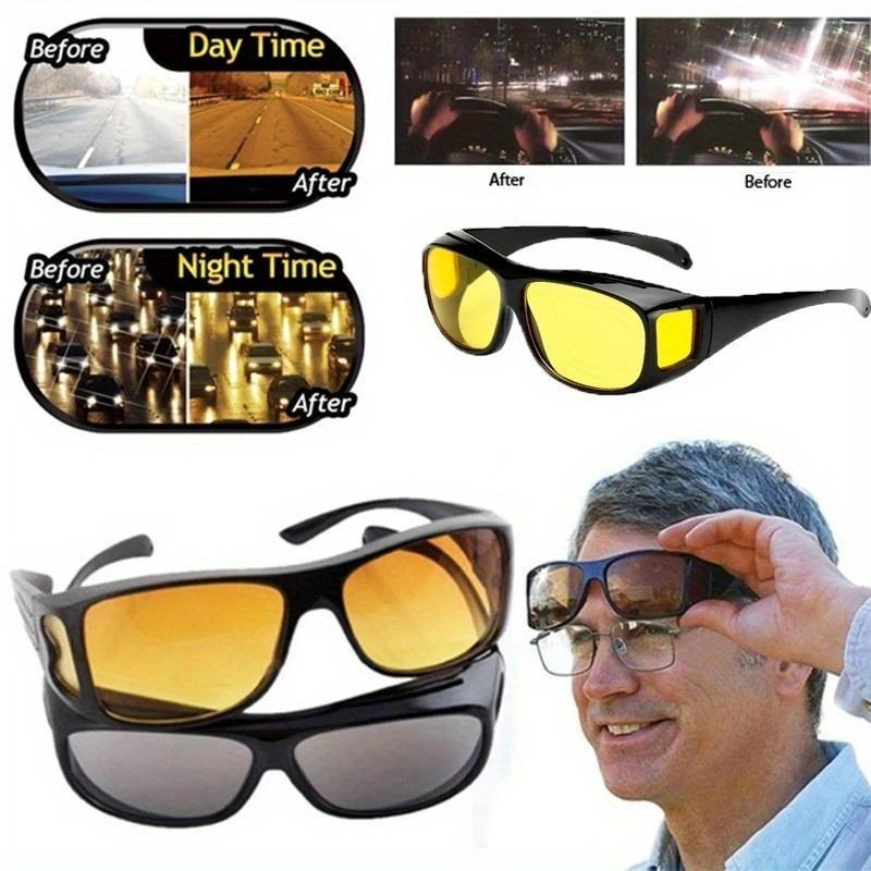 Lichtblockierende Brille, UV-Schutzbrille, Schutzbrille, Augenschutzbrille, Nachtsichtbrille für Damen und Herren