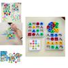 Double Geometric Color Matching Interactive Building Block Board Game For Kids