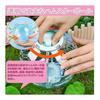 Hamster Toy Portable Ball for Small Animals Transparent Breathable Hamster Ball Walk Runner Ball Play Equipment (Green, Large: 20cm)