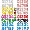 Small Digital Balloon 16-Inch Us Version Of Thin Body Decoration Birthday Party Aluminum Film Balloon Digital Balloon
